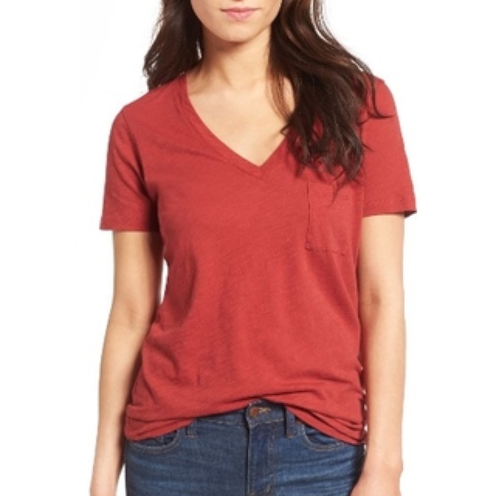 Madewell Whisper V-Neck Tee